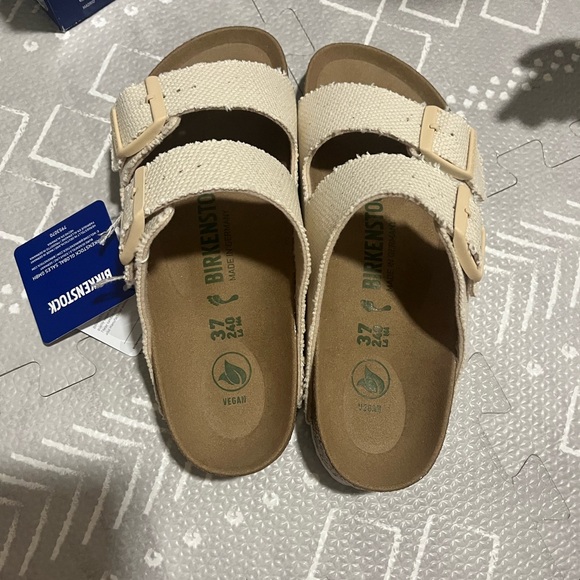 Birkenstock Arizona river logo vegan 37 - Picture 1 of 6